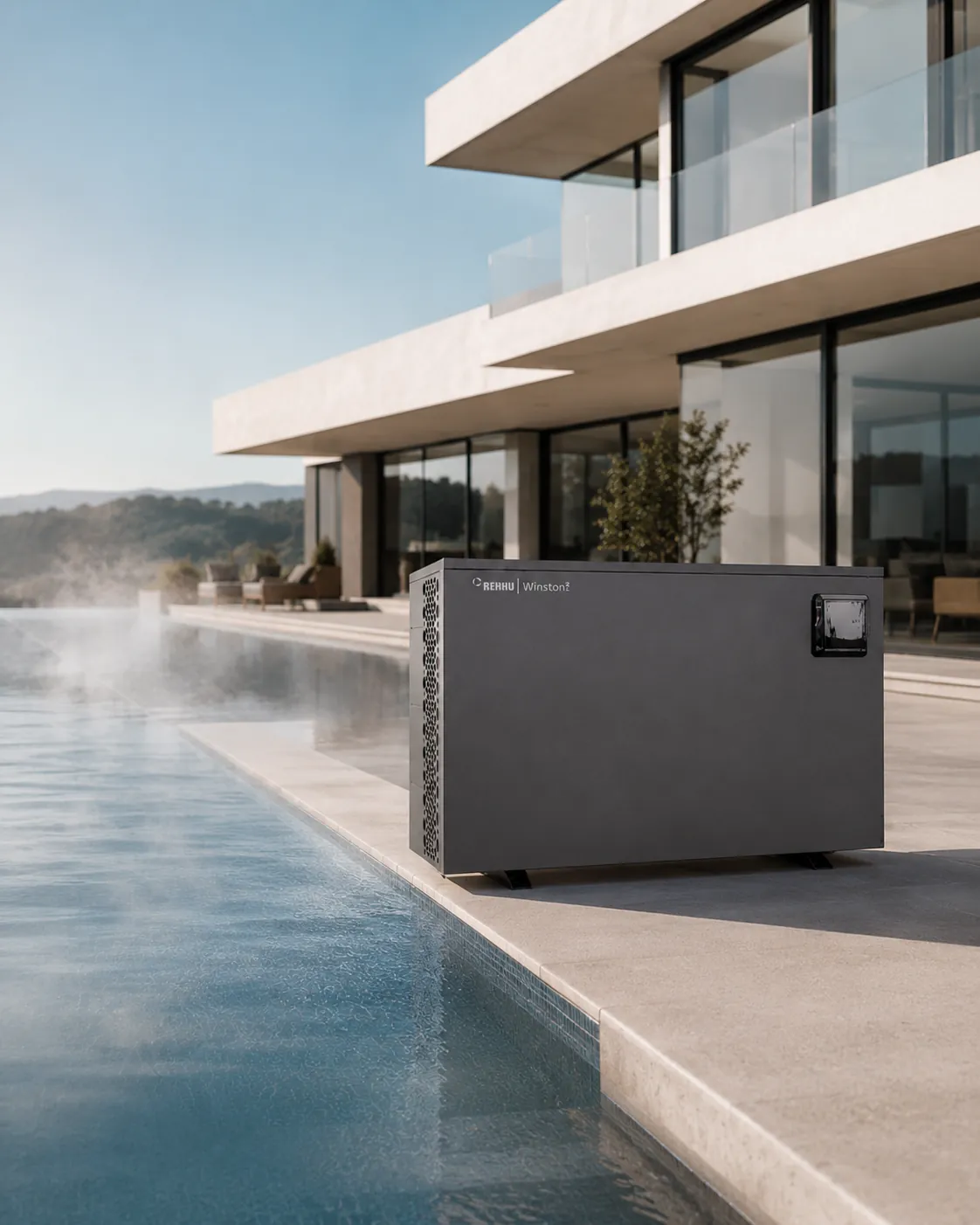 Bomba de calor para climatización de piscina
